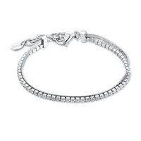 Bracciale Brand Donna Crystal in Acciaio Cristallo 14BR027W - 14BR027W